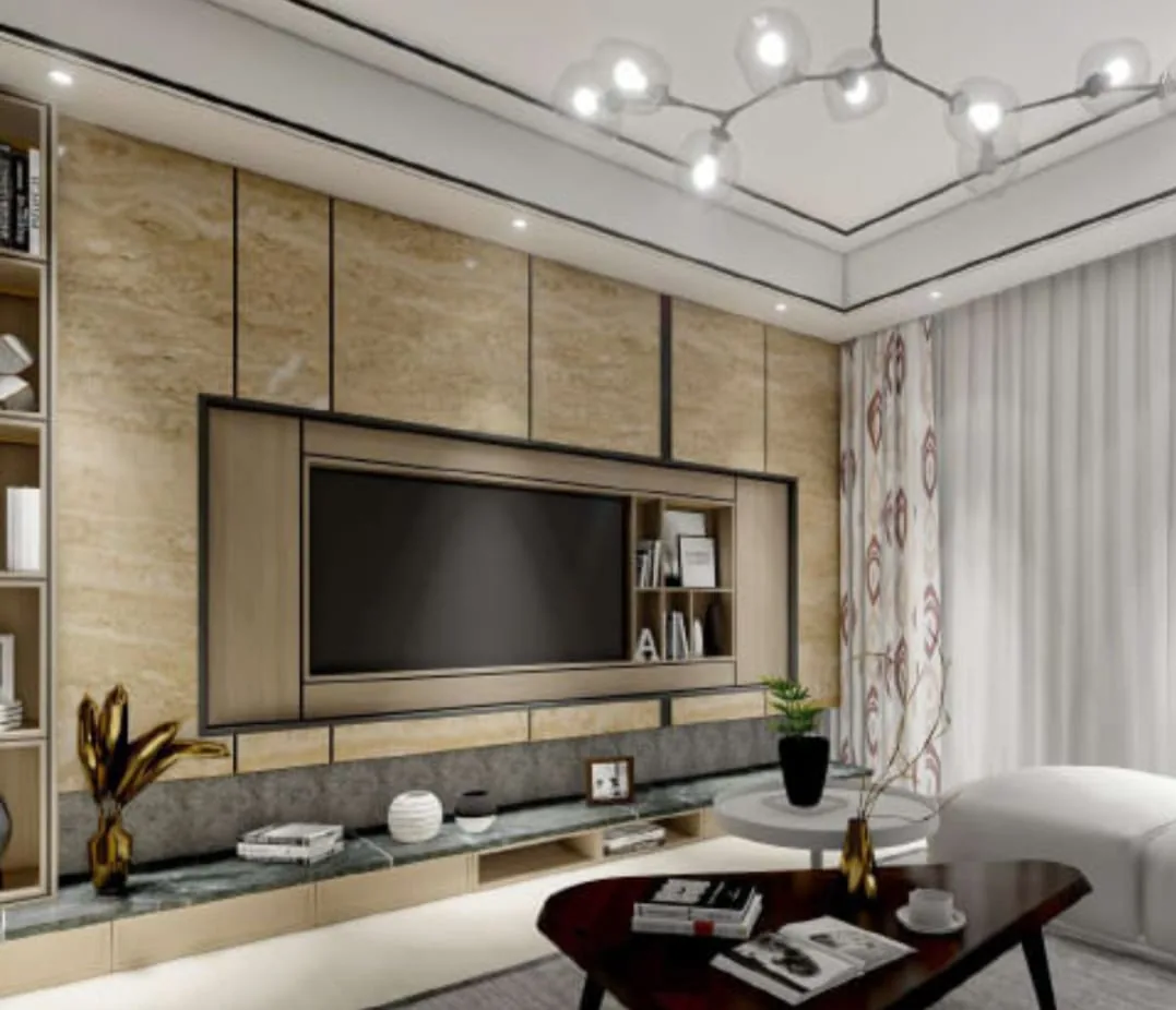 Designer TV Unit and Living Hall in Anna Nagar